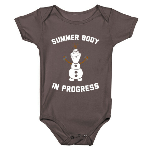 Summer Body in Progress Baby One-Piece