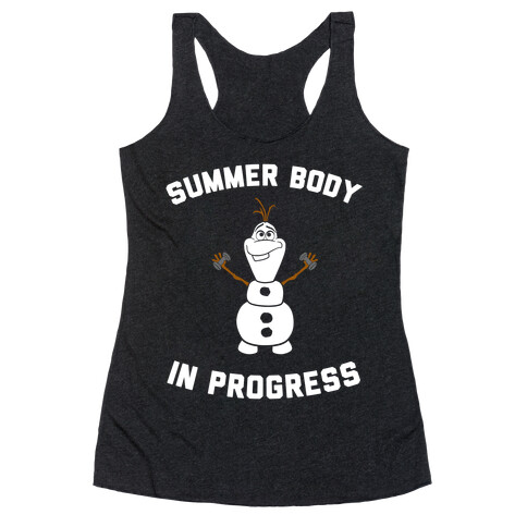 Summer Body in Progress Racerback Tank Top