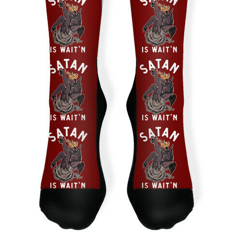 Satan Is Wait'n Sock