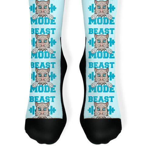 Beast Mode Inosuke Sock