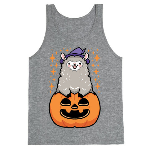 Cute Halloween Alpaca Tank Top