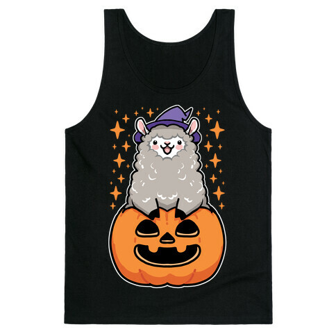 Cute Halloween Alpaca Tank Top