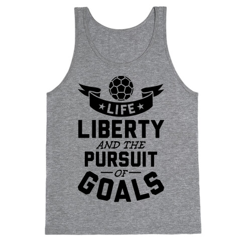 The Pursuit Of Goals Tank Top