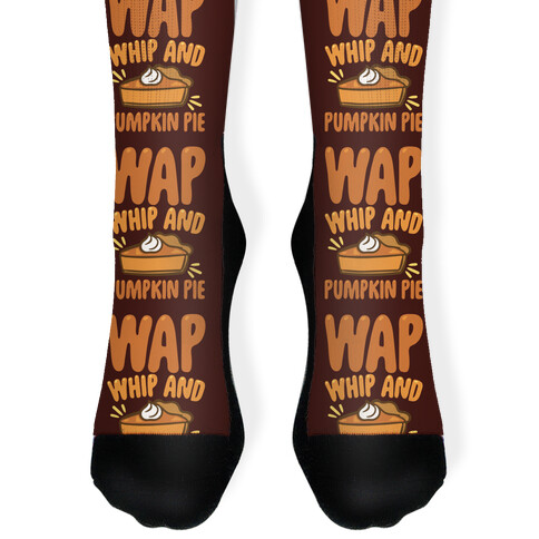WAP Whip and Pumpkin Pie Parody Sock