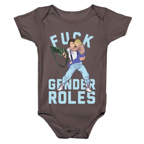 F*** Gender Rolls (ripley) Baby One-Piece