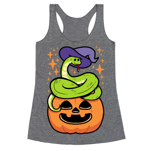 Cute Halloween Snake Racerback Tank Top