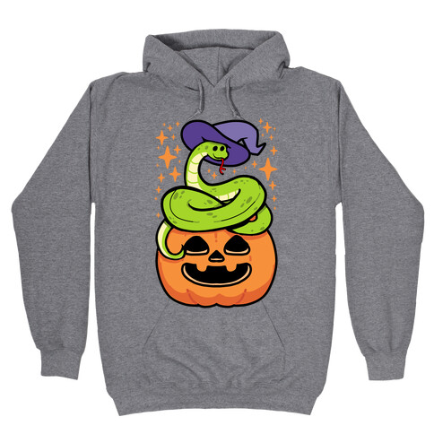 Cute Halloween Snake Hooded Sweatshirt