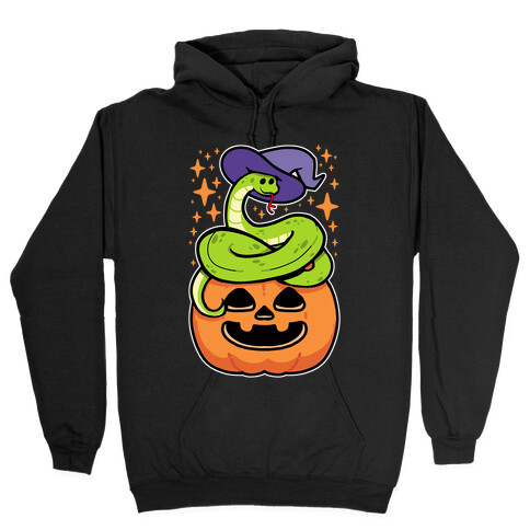 Cute Halloween Snake Hooded Sweatshirt