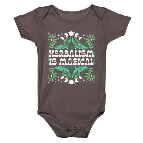 Herbalism Is Magical Baby One-Piece