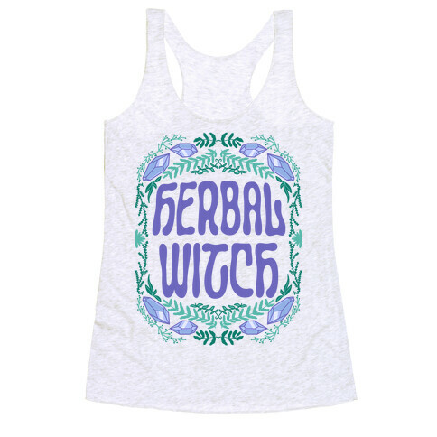 Herbal Witch Racerback Tank Top