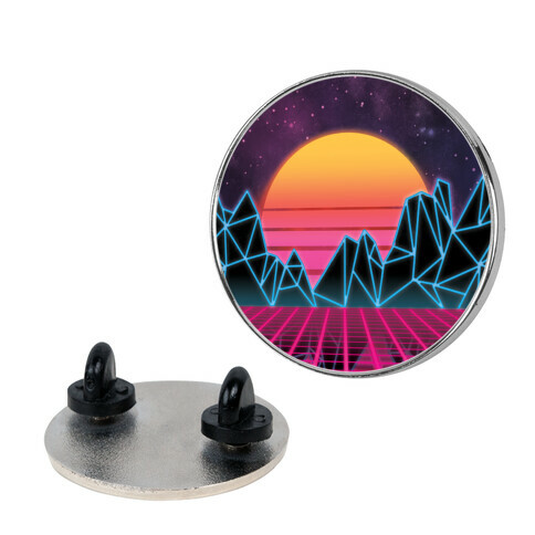 Synthwave Pin