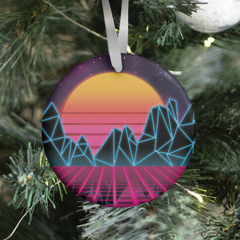 Synthwave Ornament
