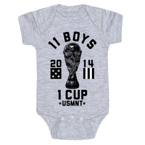11 Boys 1 Cup Baby One-Piece
