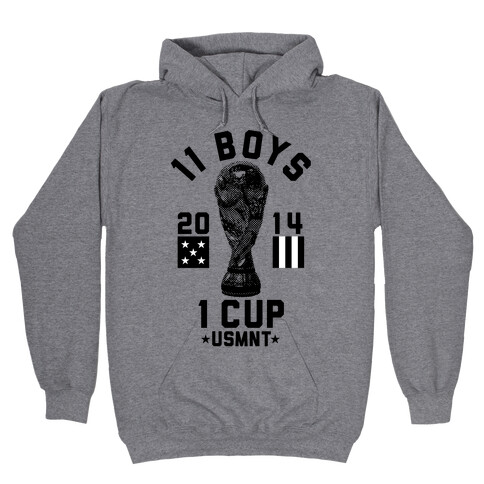 11 Boys 1 Cup Hooded Sweatshirt