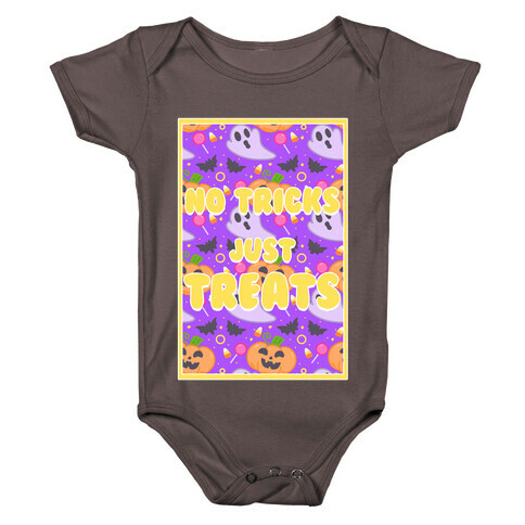 No Tricks Just Treats Baby One-Piece