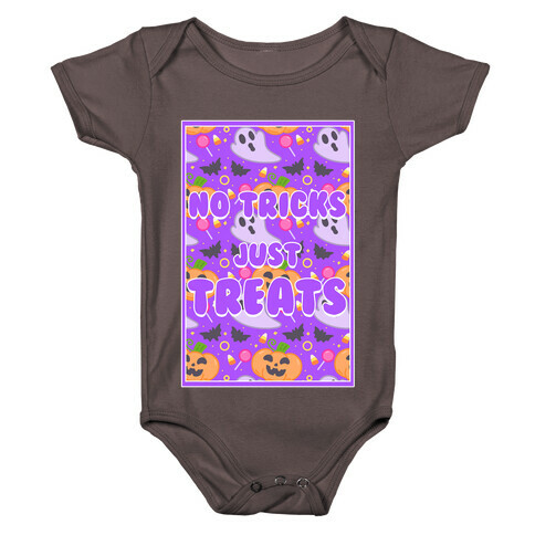 No Tricks Just Treats Baby One-Piece