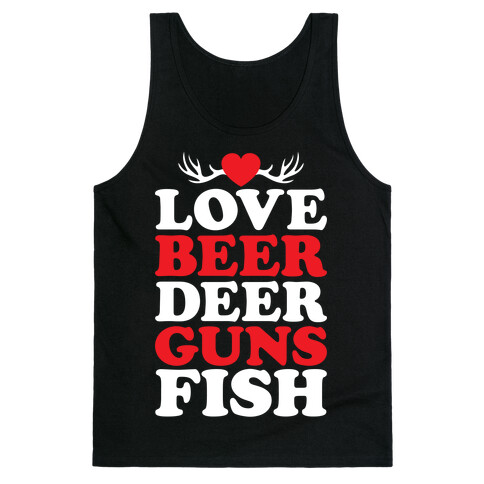 My Favorite Four-Letter Words Tank Top