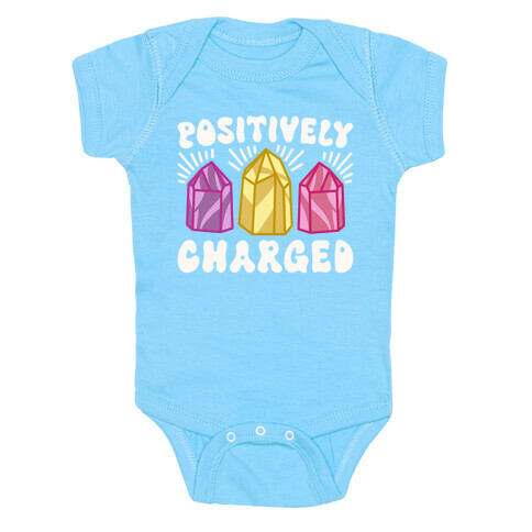 Positively Charged Crystals Baby One-Piece