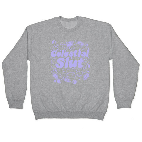 Celestial Slut Purple Pullover