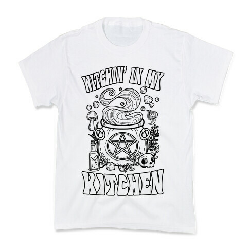 Witchin' In My Kitchen Kids T-Shirt