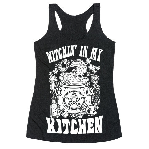 Witchin' In My Kitchen Racerback Tank Top