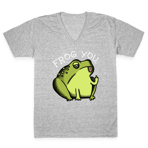Frog You V-Neck Tee Shirt