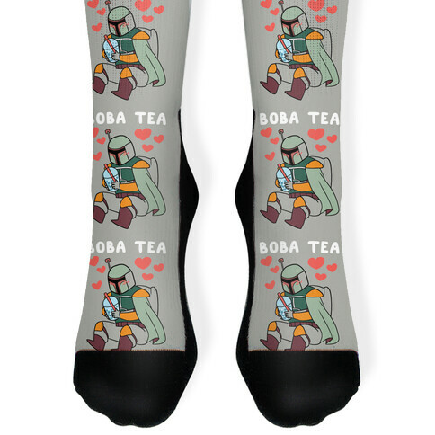 Boba Fett Tea Sock