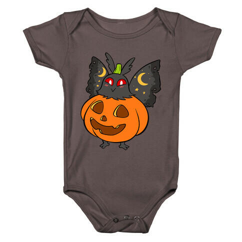 Mothman Pumpkin Baby One-Piece