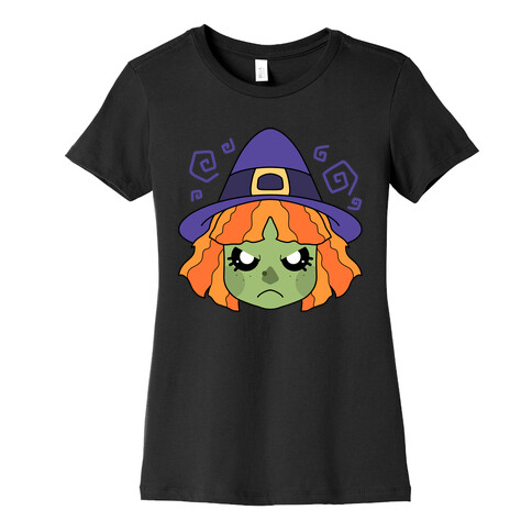 Angry Witch Womens T-Shirt