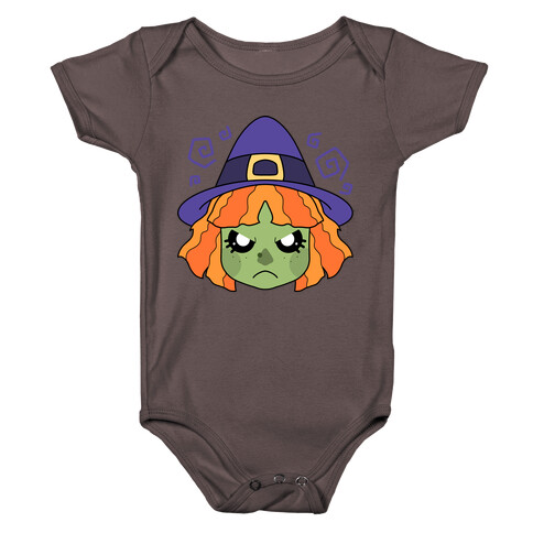 Angry Witch Baby One-Piece