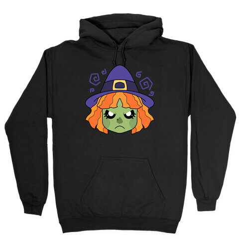 Angry Witch Hooded Sweatshirt