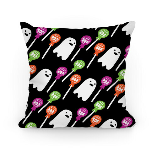 Boo Pops Pattern Pillow