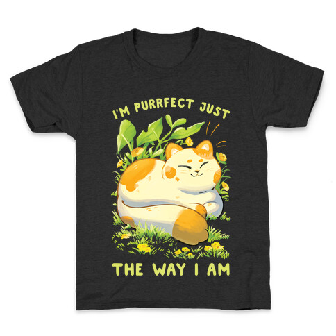 I'm Purrfect Just The Way I Am Kids T-Shirt