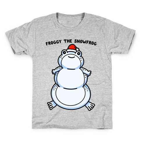 Froggy The Snowfrog Kids T-Shirt