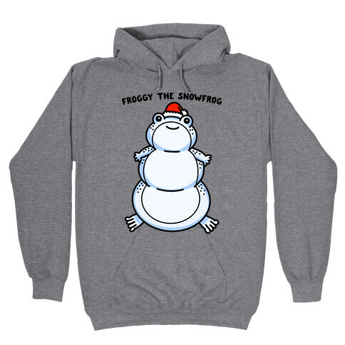 Froggy The Snowfrog Hooded Sweatshirt