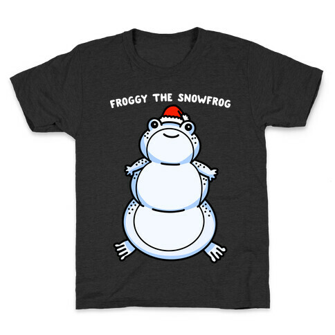 Froggy The Snowfrog Kids T-Shirt