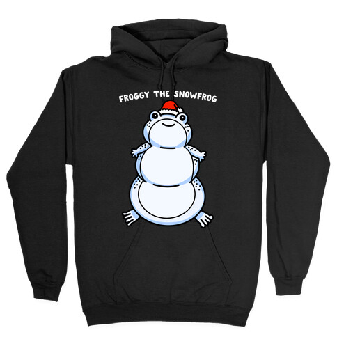 Froggy The Snowfrog Hooded Sweatshirt