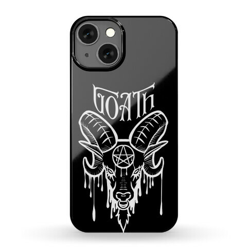 Goath (black) Phone Case