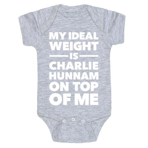 Ideal Weight (Charlie Hunnam) Baby One-Piece