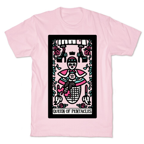 Creepy Cute Tarot: Queen of Pentacles Baba Yaga T-Shirt