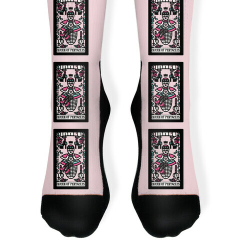 Creepy Cute Tarot: Queen of Pentacles Baba Yaga Sock