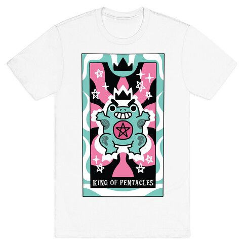 Creepy Cute Tarot: King of Pentacles T-Shirt