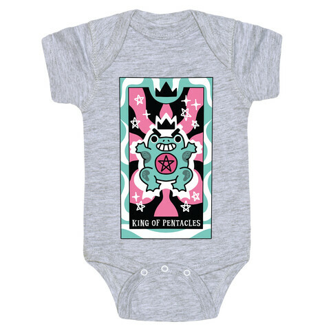 Creepy Cute Tarot: King of Pentacles Baby One-Piece