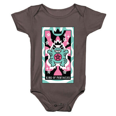 Creepy Cute Tarot: King of Pentacles Baby One-Piece