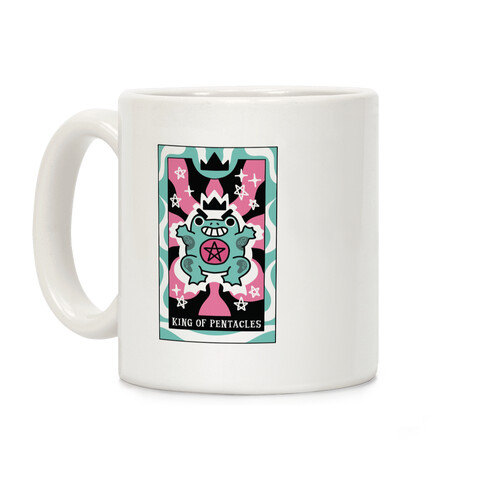 Creepy Cute Tarot: King of Pentacles Coffee Mug