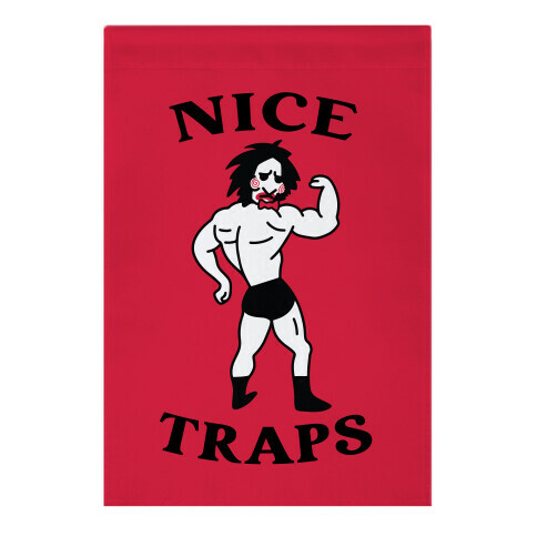 Nice Traps Garden Flag