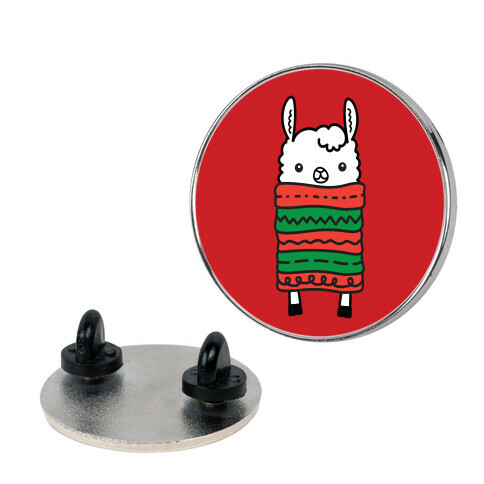 Long Llama Scarf Pin