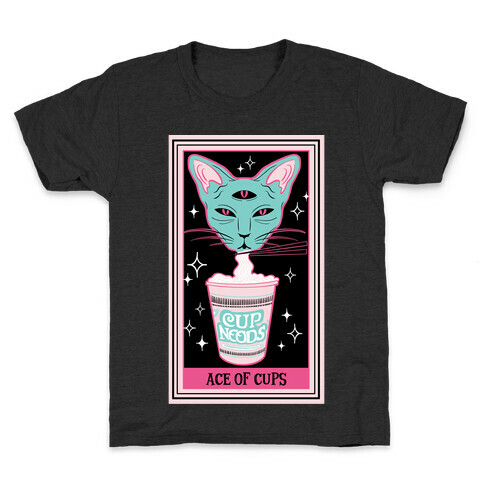 Creepy Cute Tarots: Ace of Cups Kids T-Shirt