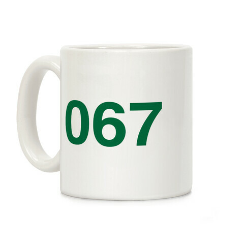 Player Numbers Coffee Mug