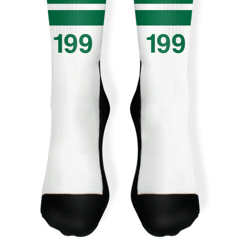 Player Numbers Sock